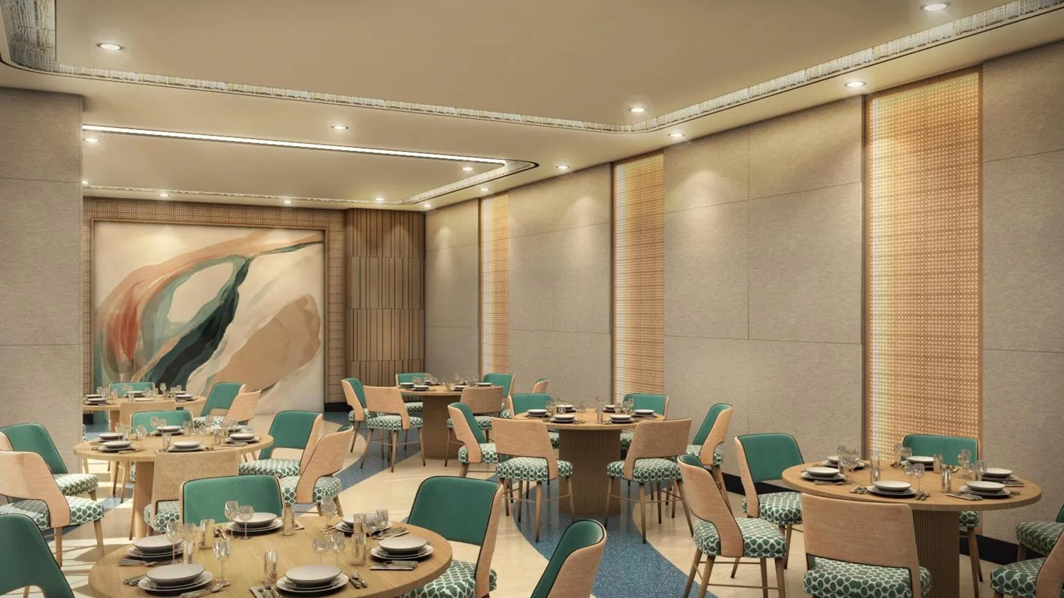 Function room - architect's perspective