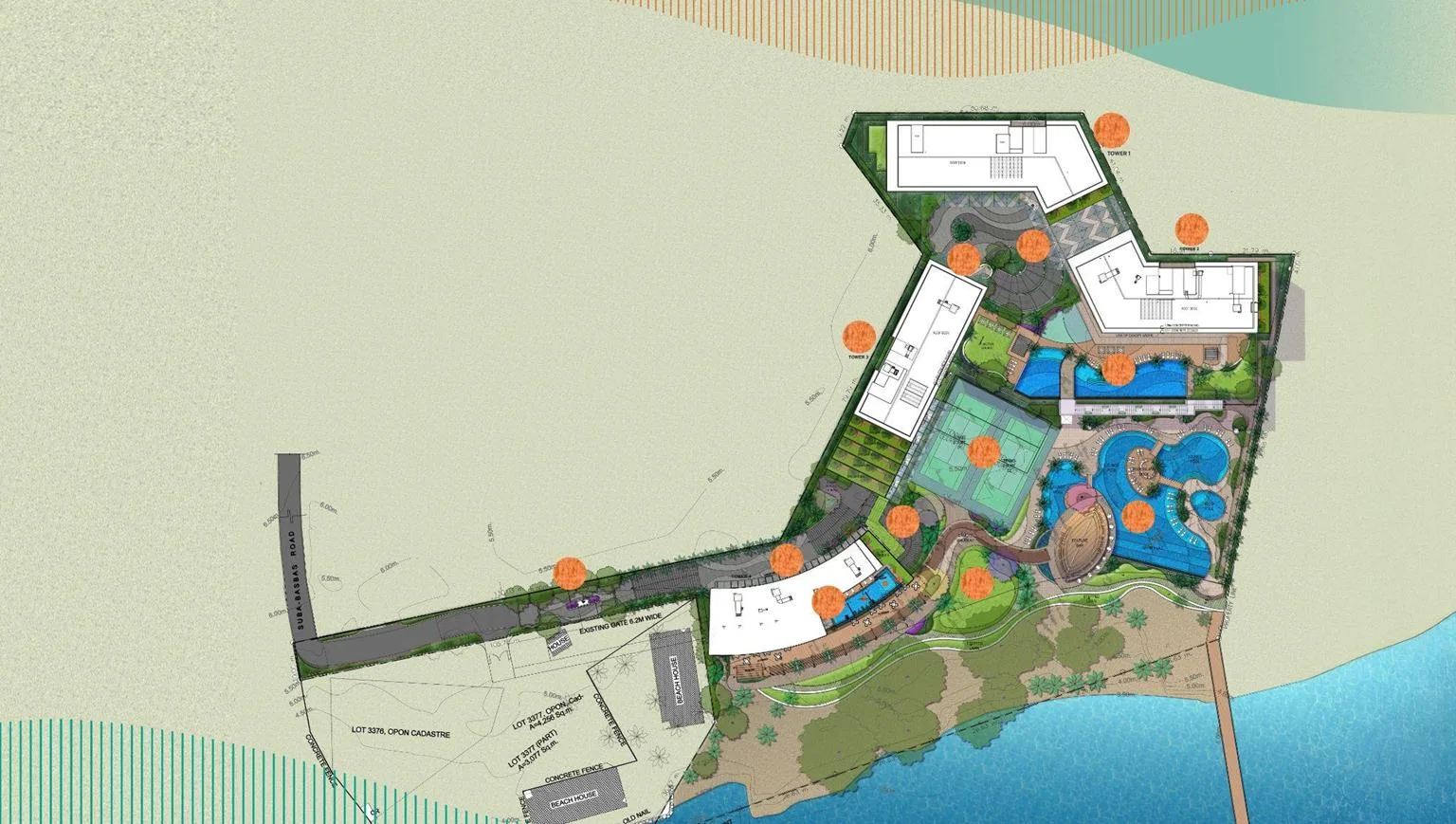 Costa Mira Beachtown Mactan site development plan