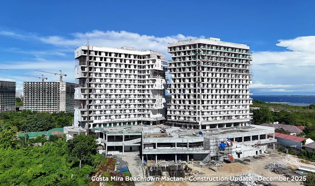 Costa Mira Beachtown Mactan construction update December 2025 image 1