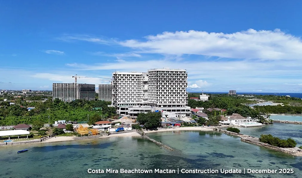 Costa Mira Beachtown Mactan construction update December 2025 image 2